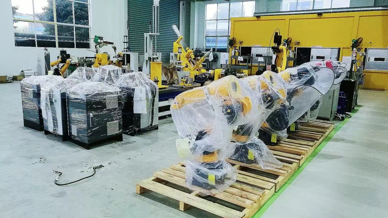 十年偕行，千台落地！钱柜qg777与相助同伴共铸焊接机械人行业标杆!